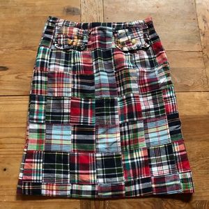 NWOT Grace Baker small plaid skirt
